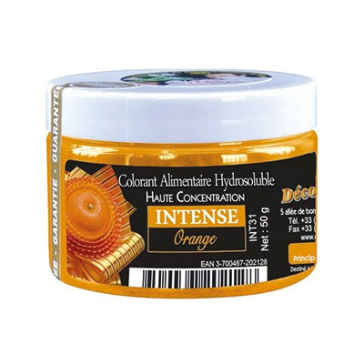 Concentrated Food Color - Orange 50gm